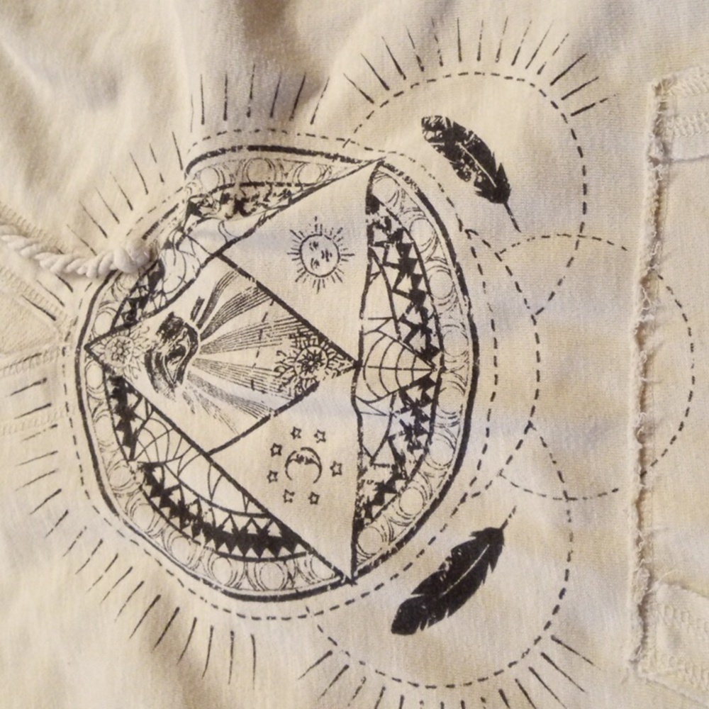 Billabong Lightweight Pullover Aztec Graphic Wome… - image 2